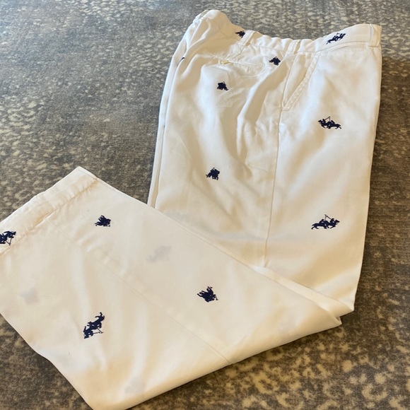 Polo Ralph Lauren Other - POLO BY RALPH LAUREN WHITE PANT EXTREMELY HARD TO FIND WITH MANY POLO MEN